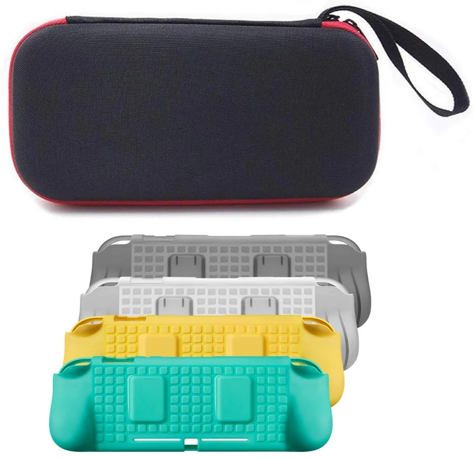 Чехол книжка для Nintendo Switch Lite чехол хранения сумка Органайзер из ТПУ защитный