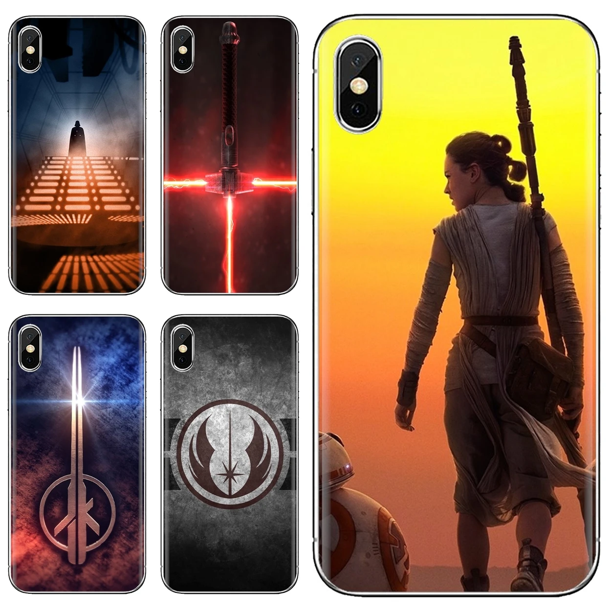 Силиконовый чехол для телефона Huawei Y6 Y5 2019 Xiaomi Redmi Note 4 5 6 7 8 Pro Mi A1 A2 A3 6X 5X 7A Movie Poster Jedi