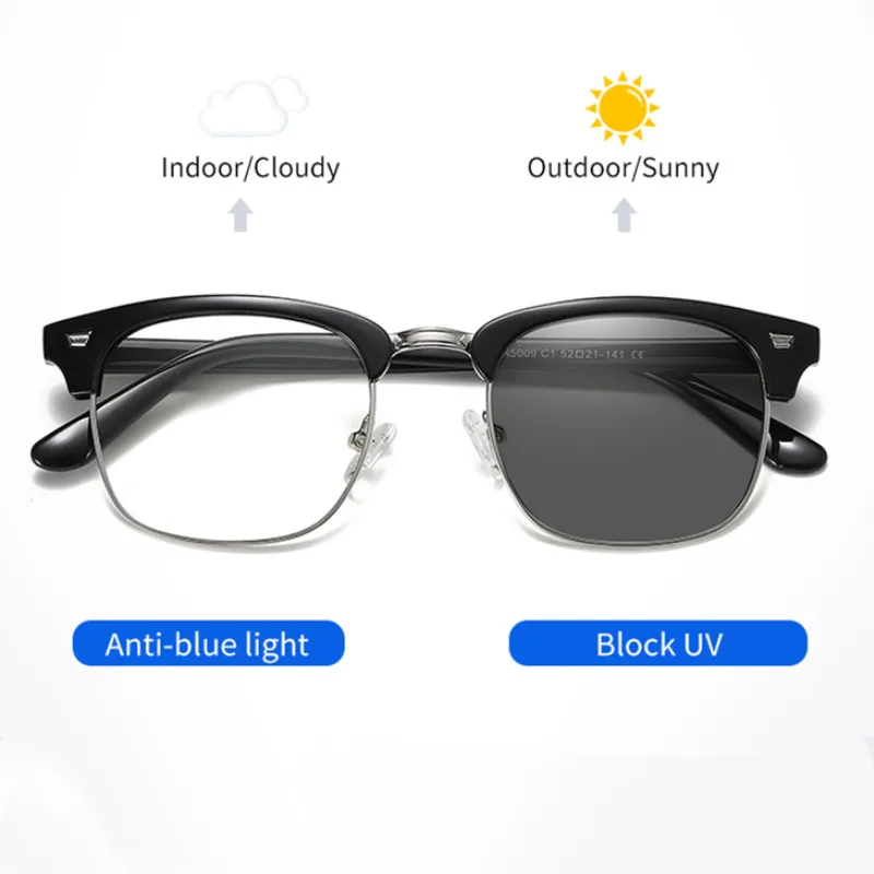 

FENCHI TR90 Photochromic High Quality Protective Computer Glasses Anti Blue Light Blocking Gaming Glasses