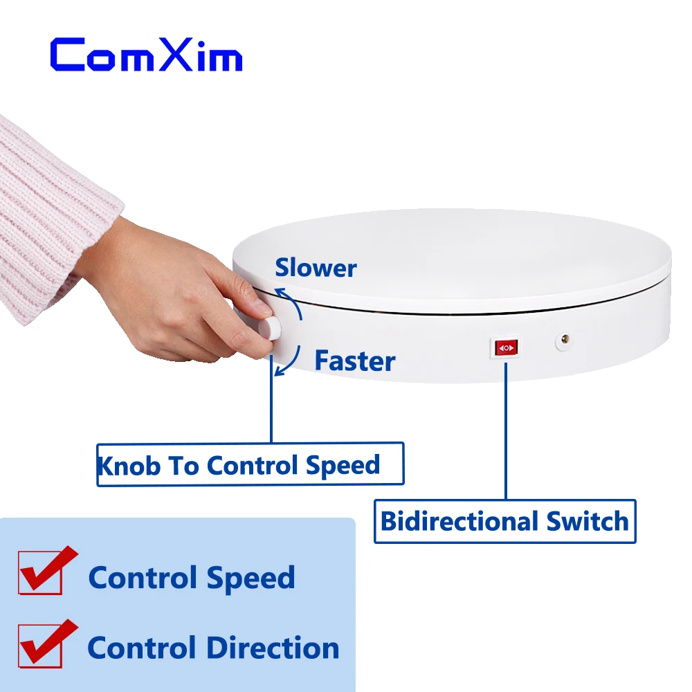 ComXim MT320KL40 32 см ручка управления скоростью 360 градусов электрическая фотография