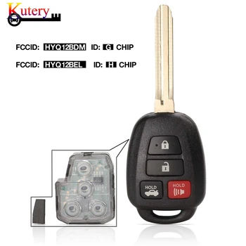 

kutery For Toyota Camry Corolla HYQ12BDM 314.4Mhz Remote key G/ H Chip 2012-2017 HYQ12BEL No Mark