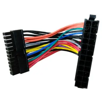 

ATX PSU Standard 24Pin Female to Mini 24P Male Internal Power Adapter Converter Cable For DELL 780 980 760 960 PC