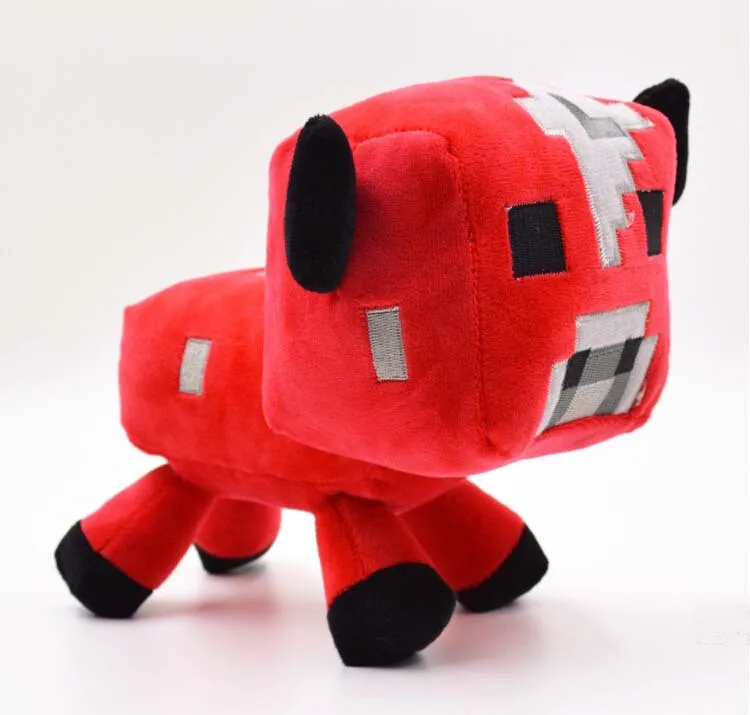 Stuffed Plush Toys Minecrafed  Plush  Doll Zombie Bat Squid Mooshroom Enderman Ocelot Pig Baby Sheep Various styles Kids  Gift