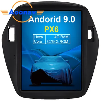 

AOONAV 10.4 inch Touch Screen DVD player for-Hyundai IX35 2010-2015 GPS navigation vertical screen stereo Android 9.0