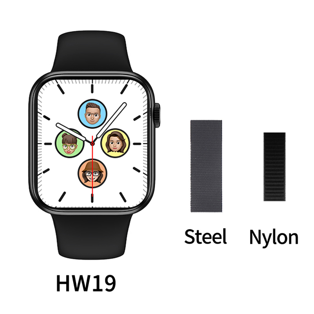 Smartwatch Series 6 Smart Watch Men Women HW19 plus Heart Rate Monitor pk W26 W37 P8 plus HW22 pro max D20 Y68 IWO 13
