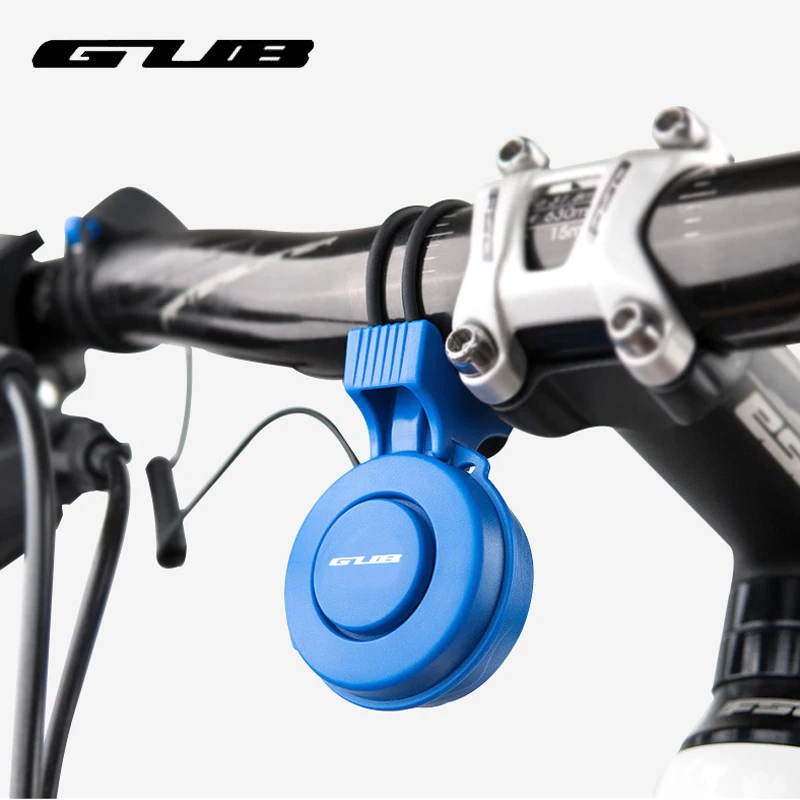 GUB 5 цветов велосипедный Звонок Электрический 120dB usb зарядка Громкий Рог