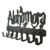 New Alohomora Letter Key Holder Multipurpose Metal Wall Mounted Hooks for Home Living Room Bedroom Decorative Hooks Organization 3