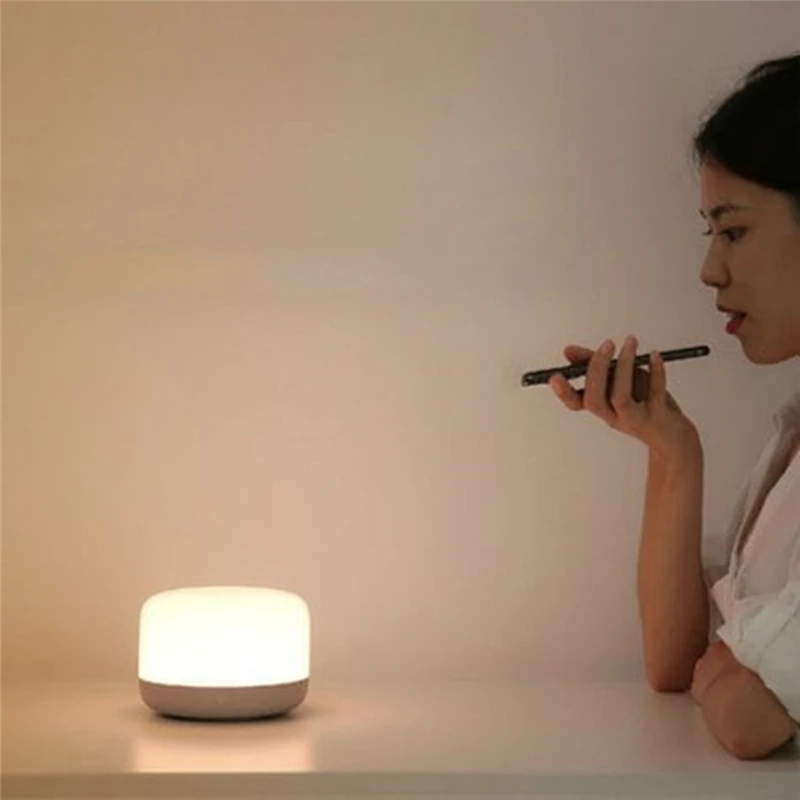 

Yeelight YLCT01YL Colorful LED Bedside Lamp Intelligent Dimmable Night Light APP Control HomeKit Smart Night Light Desk Table