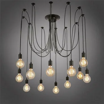 

ZANCAKA Retro chandelier ceiling light fixtures 110-220V 60W Power Ceiling Light retro style For Home Bedroom Living room Decor