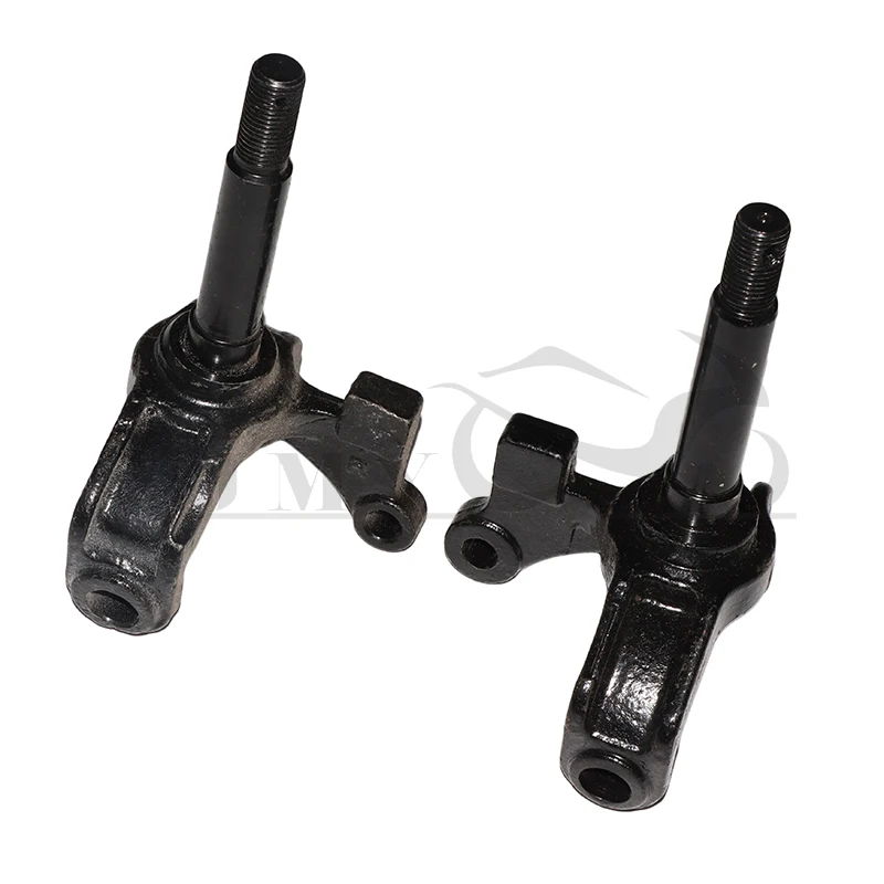 forklift parts komatsu knuckle left is suitable for komatsu forklift fine parts freight collect A pair of steering knuckle spindles, suitable for ATV drum brake hubs 110cc 125cc 200cc 150cc Kart off-road vehicle UTV parts