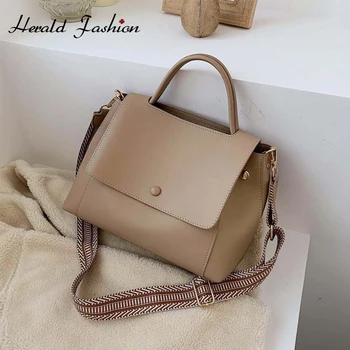

PU Leather Crossbody Bags For Women 2020 New Fashion Shoulder Messenger Bag Lady Large Capacity Travel Handbags and Purse