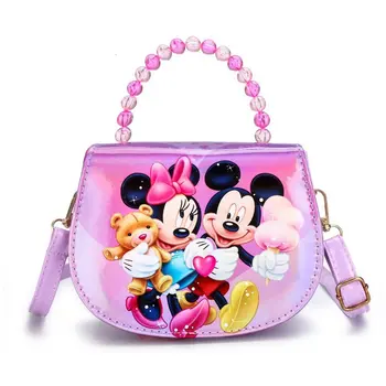 

New children's mini cute schoolbag children Elsa handbag children handbag girl purse shoulder cartoon handbag messenger bag