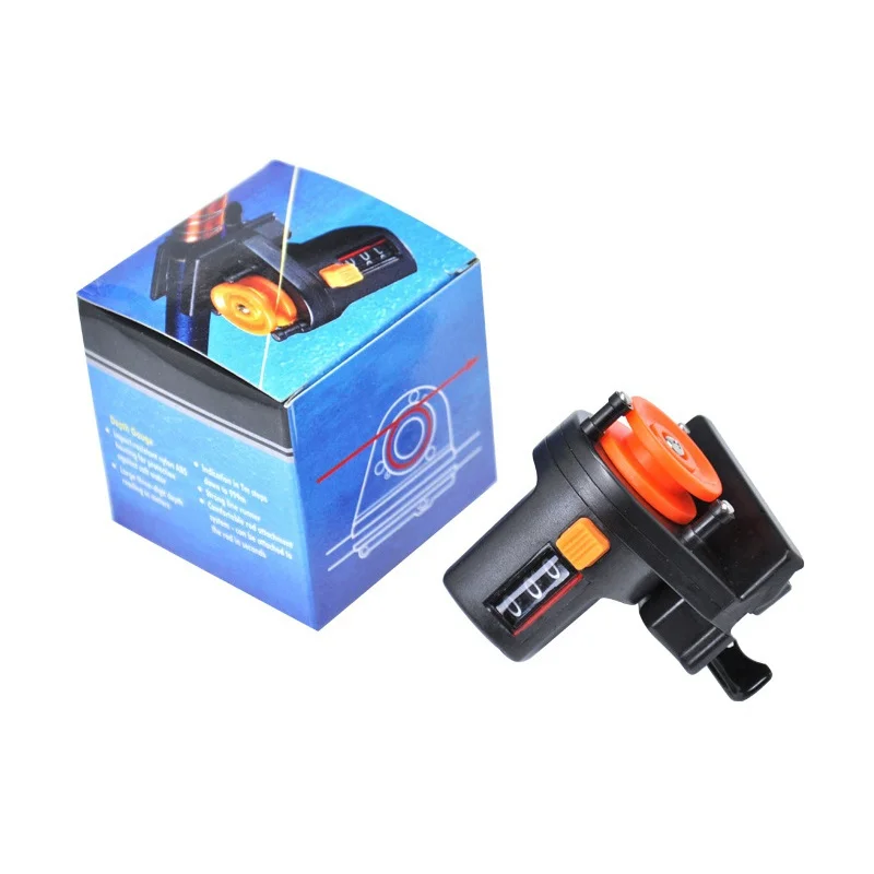 

1pcs Fishing Line Depth Finder Counter Tackle Digital Display Length Gauge Counter Accurate Manual Meter Gear Fishing Tool