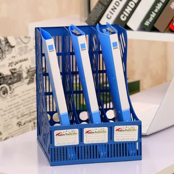 

Third Gear File Holder File Column File Box Office Supplies Stationery Hanaper Three-in-One Information Organizing Bookshelf