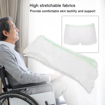 

10pcs/Set Reusable Adult Diapers Washable Incontinence Aid Pant Adjustable Aid Mesh Pants Durable Aid Underwear Diapers