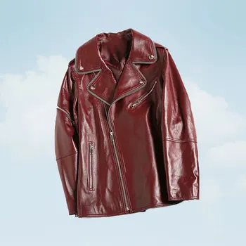 

Locomotive Faux PU Leather Women Short Jacket Street Spring Korean Slim Coat Female Wild Outwear Imitation Leather Jackets BW99