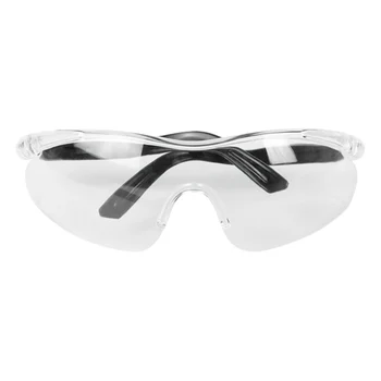 

Transparent Protective Goggles Anti-Splash Anti-fog WindProof Waterproof Glasses Eye Protection For Outdoor Activity 14.5x5.5cm