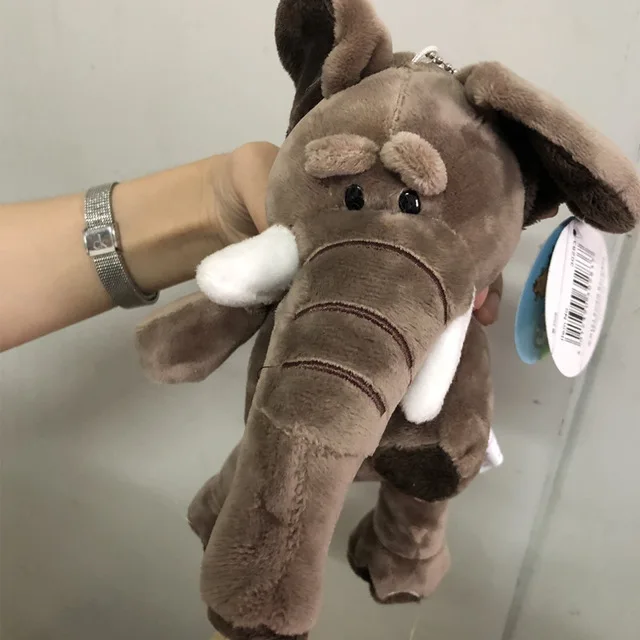 25CM Hot Sale Popular Lion Elephant Giraffe Monkey Stuffed Plush Doll Jungle Series Stuffed Animal Toys