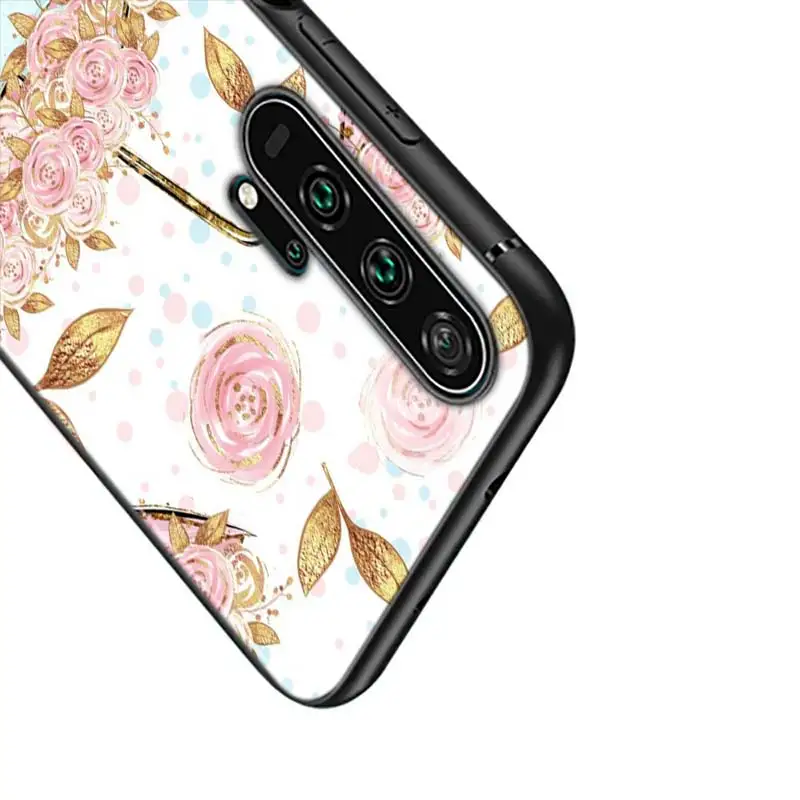 Милый мультяшный Лондон для Huawei Honor 9X Lite 8X 9S 9A 9C 30 20 10i 10 9 8C 8A 7C 7A Pro черный чехол