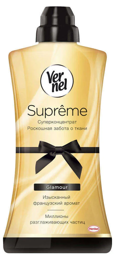 Кондиционер для белья концентрат «Glamour» Vernel, 1.2 л