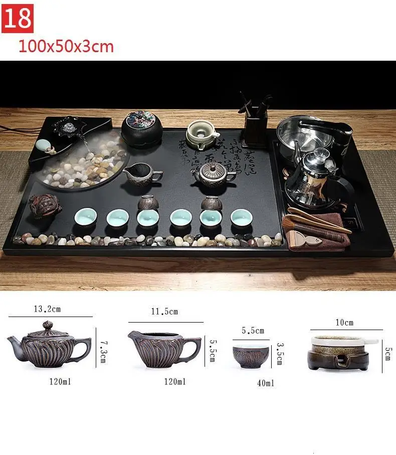 Gongfu винтажный чайный набор кунг-фу Keukenhulpjes Ev Dekorasyon Aksesuarlar Organizer Dekoration Чайник Чайная посуда китайский чайный набор