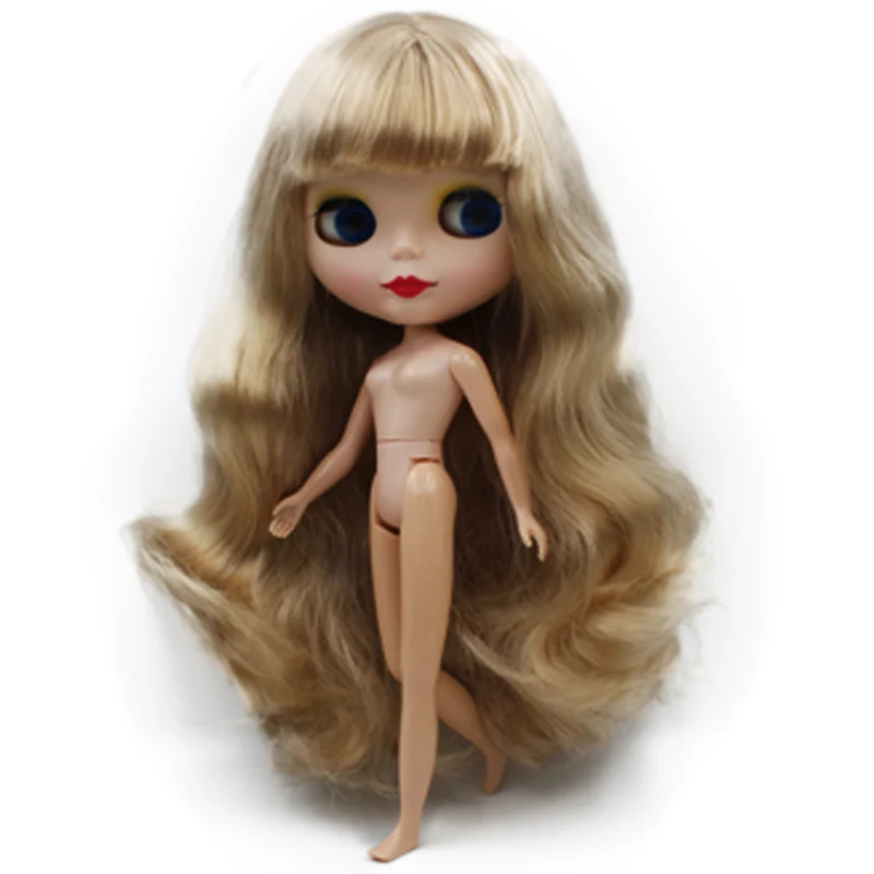 Обнаженная кукла подобный Блит BJD кукла, индивидуальный лак куклы может быть изменен макияж и платье от DIY, 12 дюймов мяч шарнирные 0 - Цвет: ONO.3