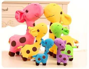 

New Kawaii Plush Toys Simulation Giraffe Doll Stuffed Cute Christmas Birthday Kids Gift Soft Toy Dear Doll Baby Kids Children