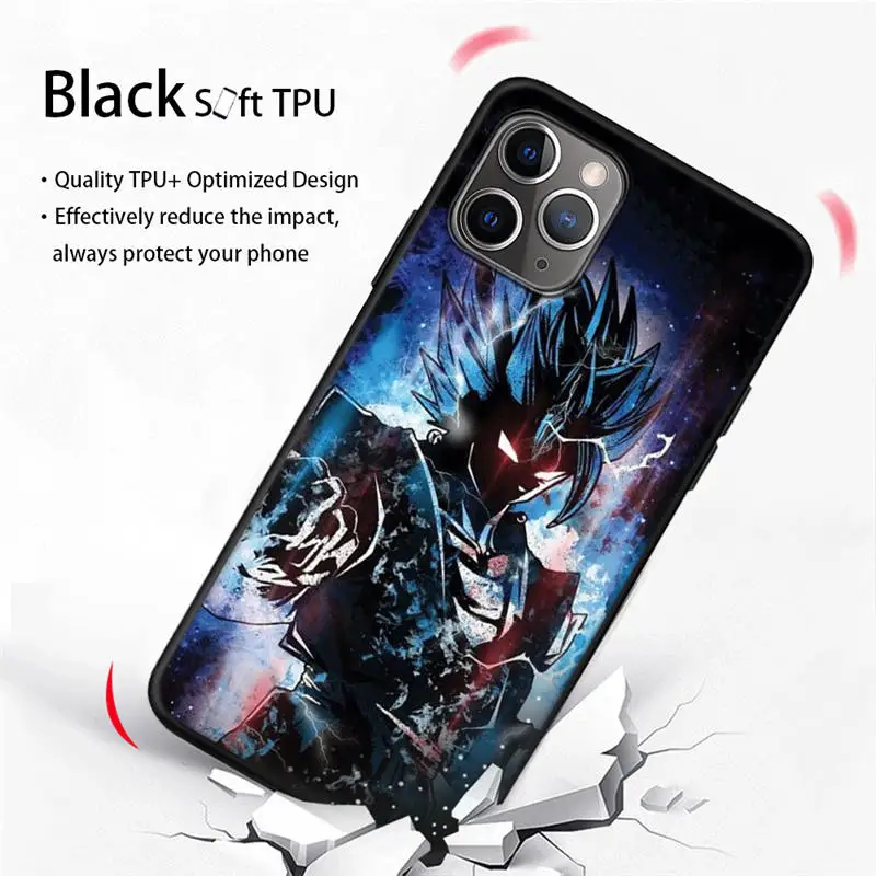 Мягкий силиконовый чехол Dragon Ball Z Super Son Гоку драгонболл зет для телефона iPhone 11 Pro XS Max X XR 7 8 6 6S для корпуса Etui