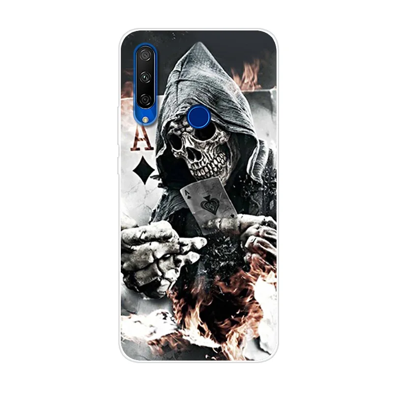 Soft Silicone Shockproof Case Cover with Fingerprint Protection