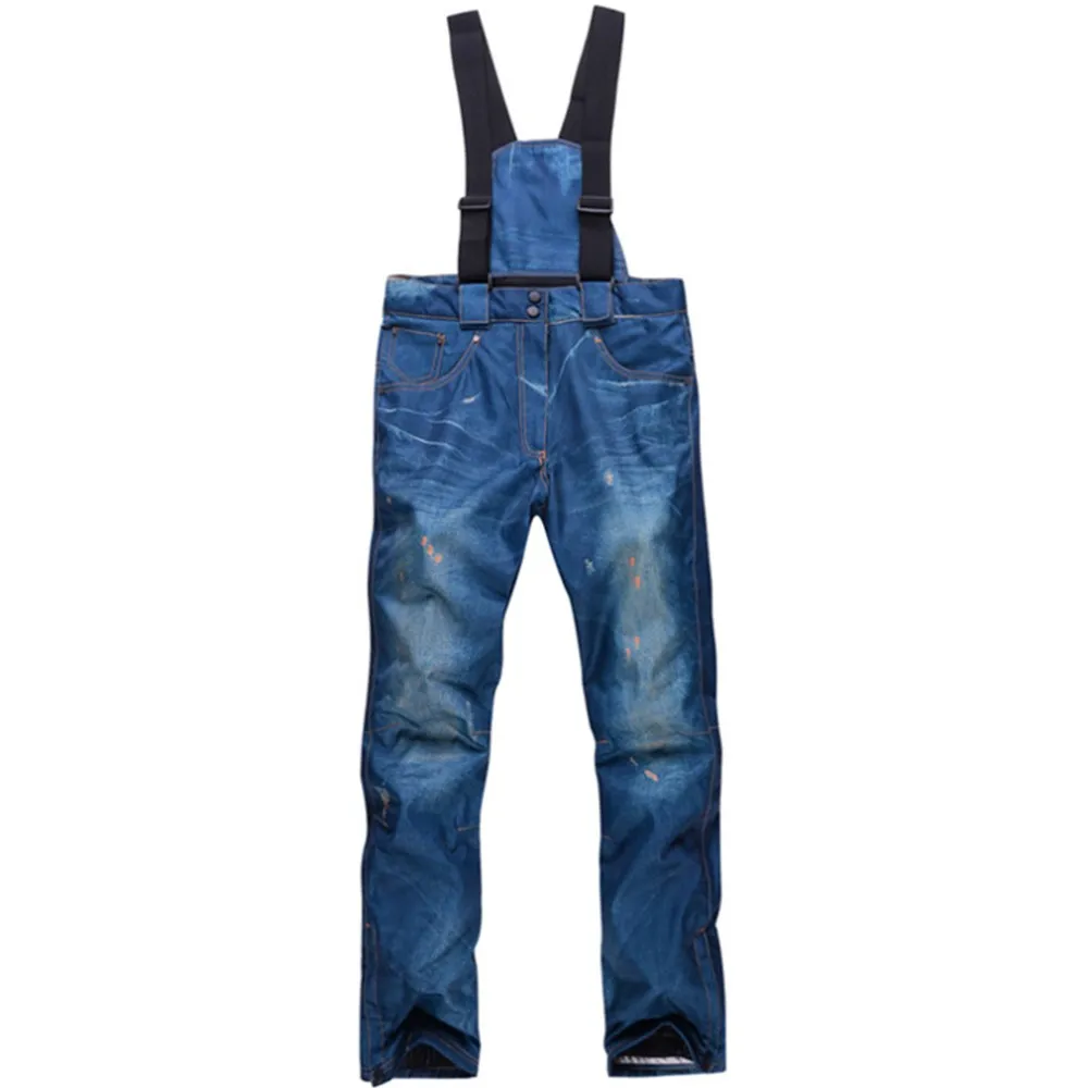 Winter Profession Snowboard Pants Outdoor Men Ski Pants Waterproof Windproof Snow Trousers Breathable Warm Ski Clothes
