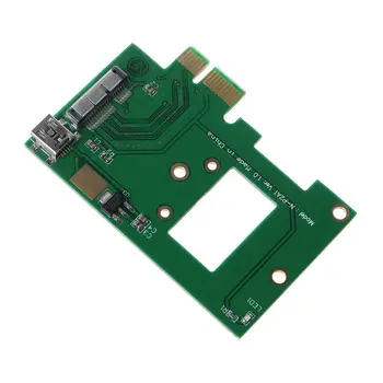 

BCM94360CD/BCM94331CD to PCI-e 1X Adapter Card Desktop Computer WiFi Card Module