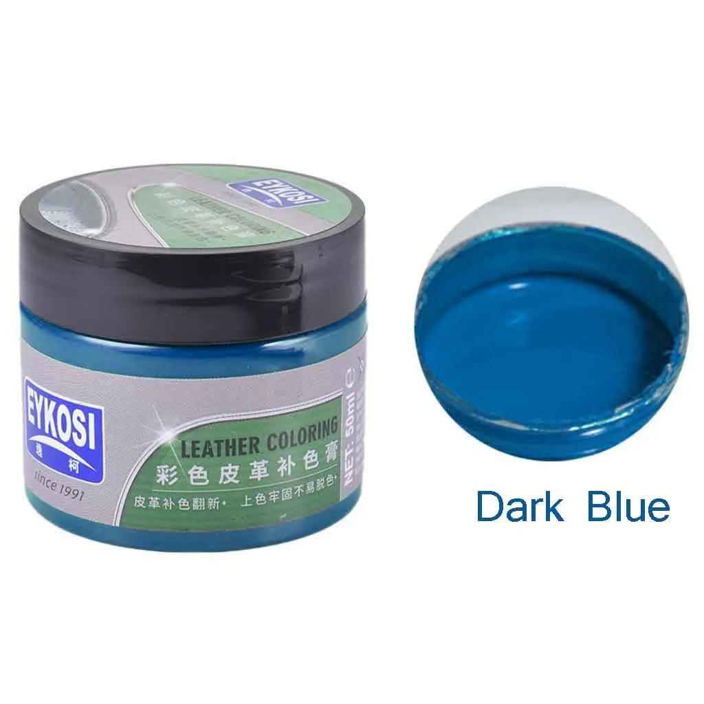 Dark Blue Горячий Авто& кожа отремонтированное покрытие паста Средства обслуживания(8 цветов) Уход за автомобильной краской полировка гидрофобное покрытие салона автомобиля - Тип аромата: Dark Blue