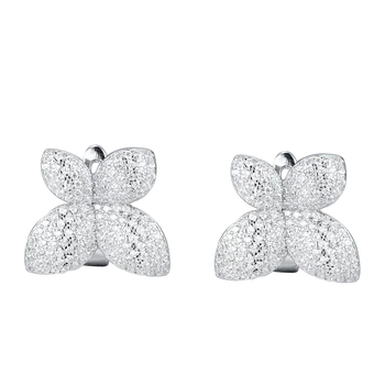 

Fahmi 2020 New Popular 100% 925 Sterling Silver Gold Earrings5-8 High Quality Original Jewellery For Women Party Wedding Gift