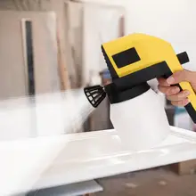 100 Вт Электрический пульверизатор 1000 мл Краска собственного приготовления опрыскиватель для авто бытовой техники деревообрабатывающий Краскораспылитель