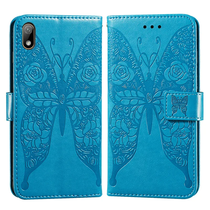 Honor 8S Leather Book Case for Huawei For Y5 2019 Flip Cover Wallet Funda Honor8s Y52019 | Мобильные телефоны и