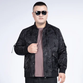 

Plus size Solid color New 2019 Casual Jacket 10XL 8XL 6XL 5XL Men Spring Autumn Outerwear Mandarin Collar Clothing