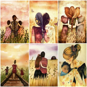 

AZQSD Diamond Painting Portrait DIY 5D Full Square Drill Handicraft Diamond Embroidery Mosaic Girl Handmade Gift