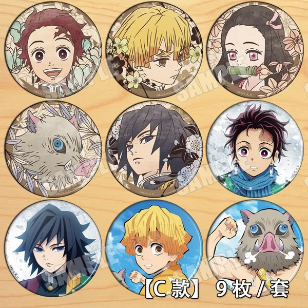 Новый аниме демон убийца Kimetsu no Yaiba Kamado Tanjirou Nezuko Bedge Мультфильм Рюкзаки Сумки