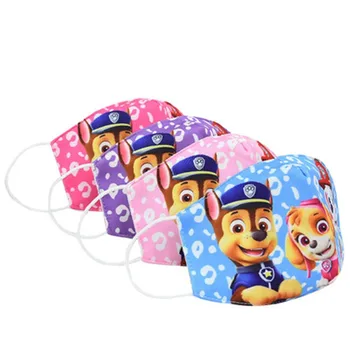 

2020 New Cartoon paw patrol Lovely Cotton Masks Festive Party Respirator Keep Warm Cotton Cute Mask Camouflage Anti Dust Mouth