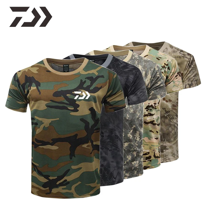 camouflage fishing shirts