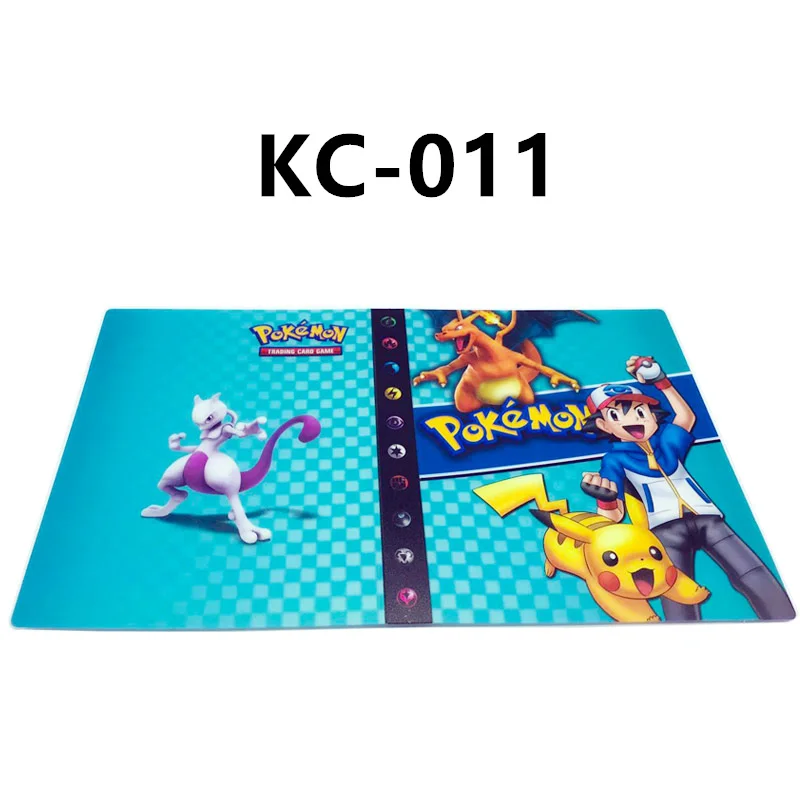 KC-011 Коллекция карточки с покемонами альбом книга мультфильм аниме Карманный Монстр Пикачу 240 шт держатель альбомная игрушка для детей подарок - Цвет: KC-011