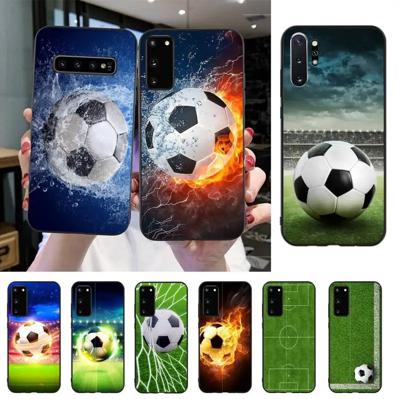 Чехол для телефона Babaite с изображением футбольного мяча Samsung S20 S10 S8 S9 Plus S7 S6 S5 Note10