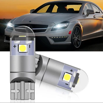 

2x Canbus Car 3030 SMD T10 LED W5W Projector Lens Auto Lamp Light Bulbs for Renault Koleos Megane Creep Scenic Lagoon Velsatis