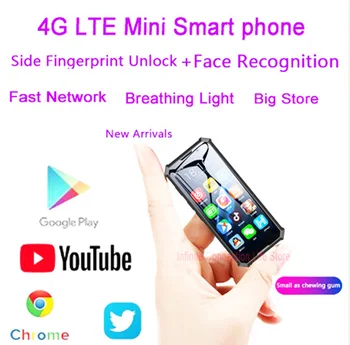 

Melrose 2019END Mini Android Smartphone 2GB 32GB 2000mAh 4G Network Wifi GPS 3.5'' Small Size Face Recognion Backup Mobile Phone