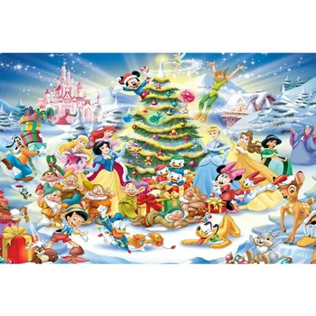 

Tree Princesses Elves Full Drill Square Round DIY 3D Diamond Painting Set Kid Christmas Gift Diamond Mosaic Dropshipping