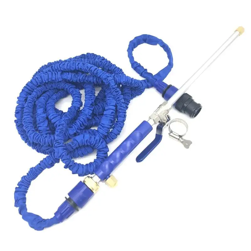 

High Pressure Power Water Gun Antirust and Corrosion Resistance with Nozzle and Flexible Tube and Hose Nipple Car Clean Tool