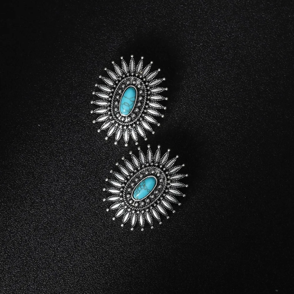 Ethnic Stone Earrings