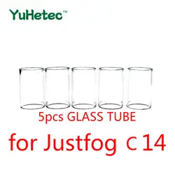 5 шт. YUHETEC сменная стеклянная трубка для Justfog Q14 1,8 мл бак