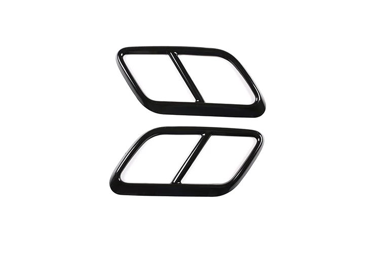 Edelstahl-Auspuffblende für Land Rover Range Rover Velar 2017-2021, Auto-Zubehör zur Dekoration – Detail 10