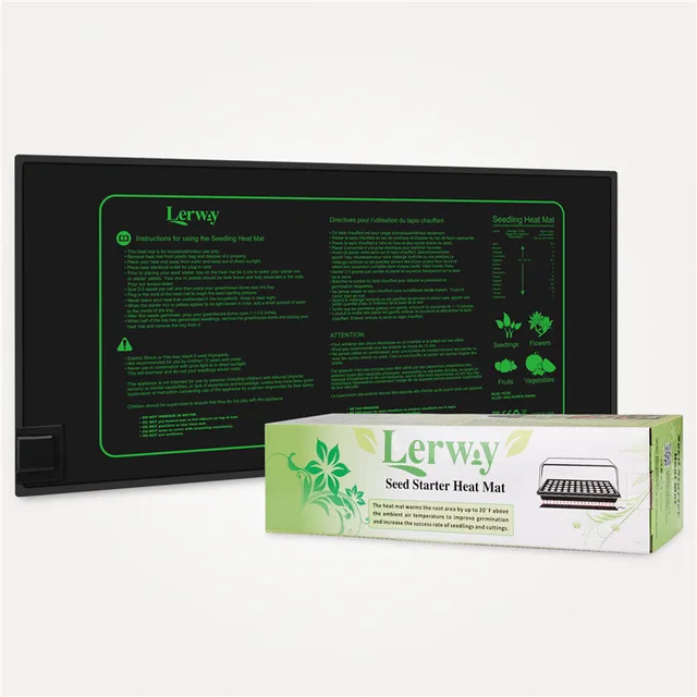 220 V -Os Fűtött Szőnyeg Palánták Fűtő Vízálló Növények Magvak Csírázási Szaporodási Készlet Termikus Pad Kerti Hidroponikus Kellékek